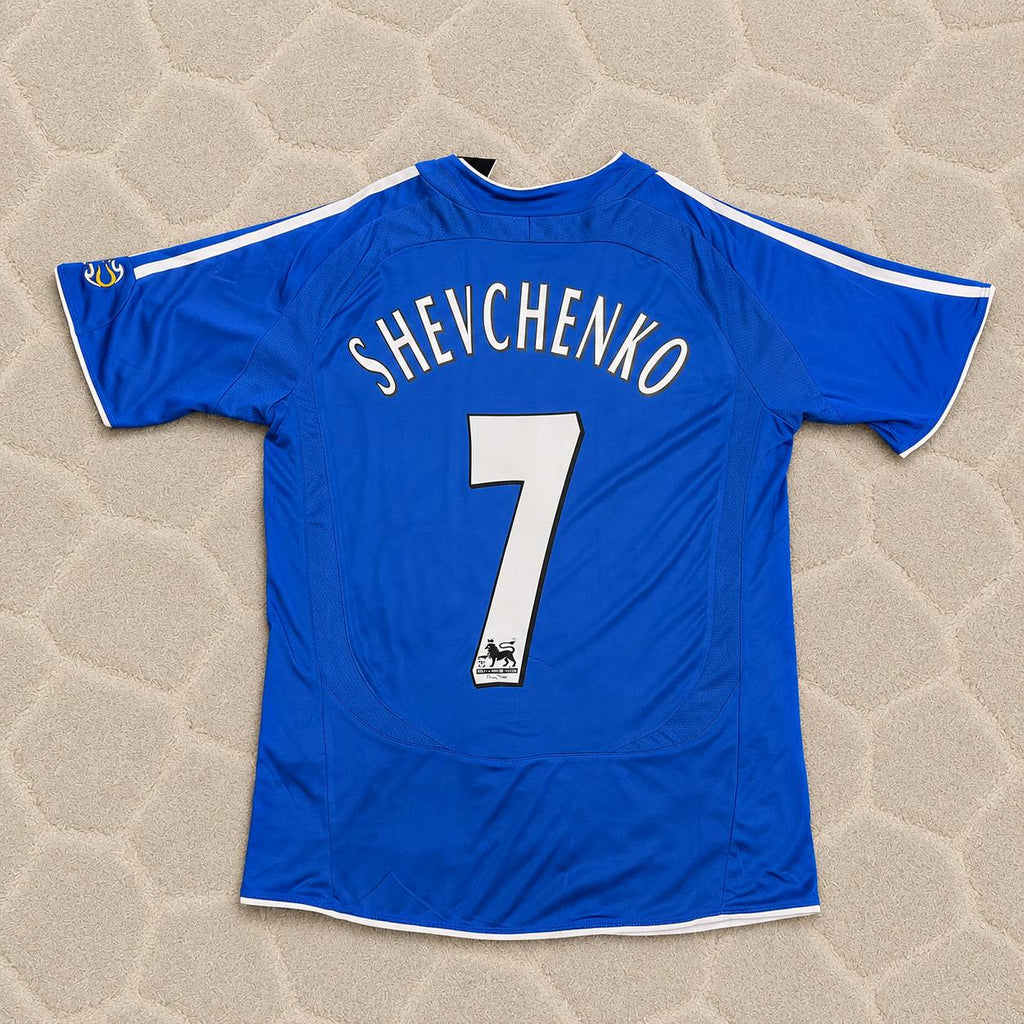 Andriy Shevchenko – Chelsea 2006–2008 Season Retro Kit Jersey – | Trikot | Maillot Soccer Shirt