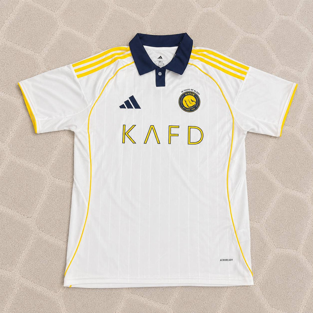 Cristiano Ronaldo Al Nassr New Season 2026 White Jersey Trikot Maillot