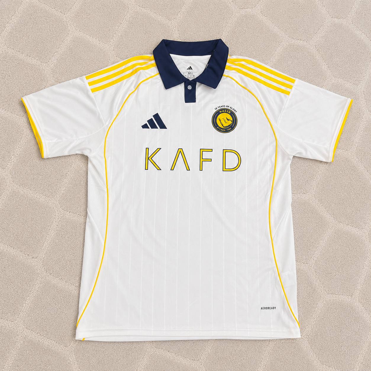 Cristiano Ronaldo Al Nassr New Season 2026 White Jersey Trikot Maillot