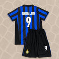 Ronaldo Nazario El Fenomeno R9 - Inter Retro Kids Football Jersey