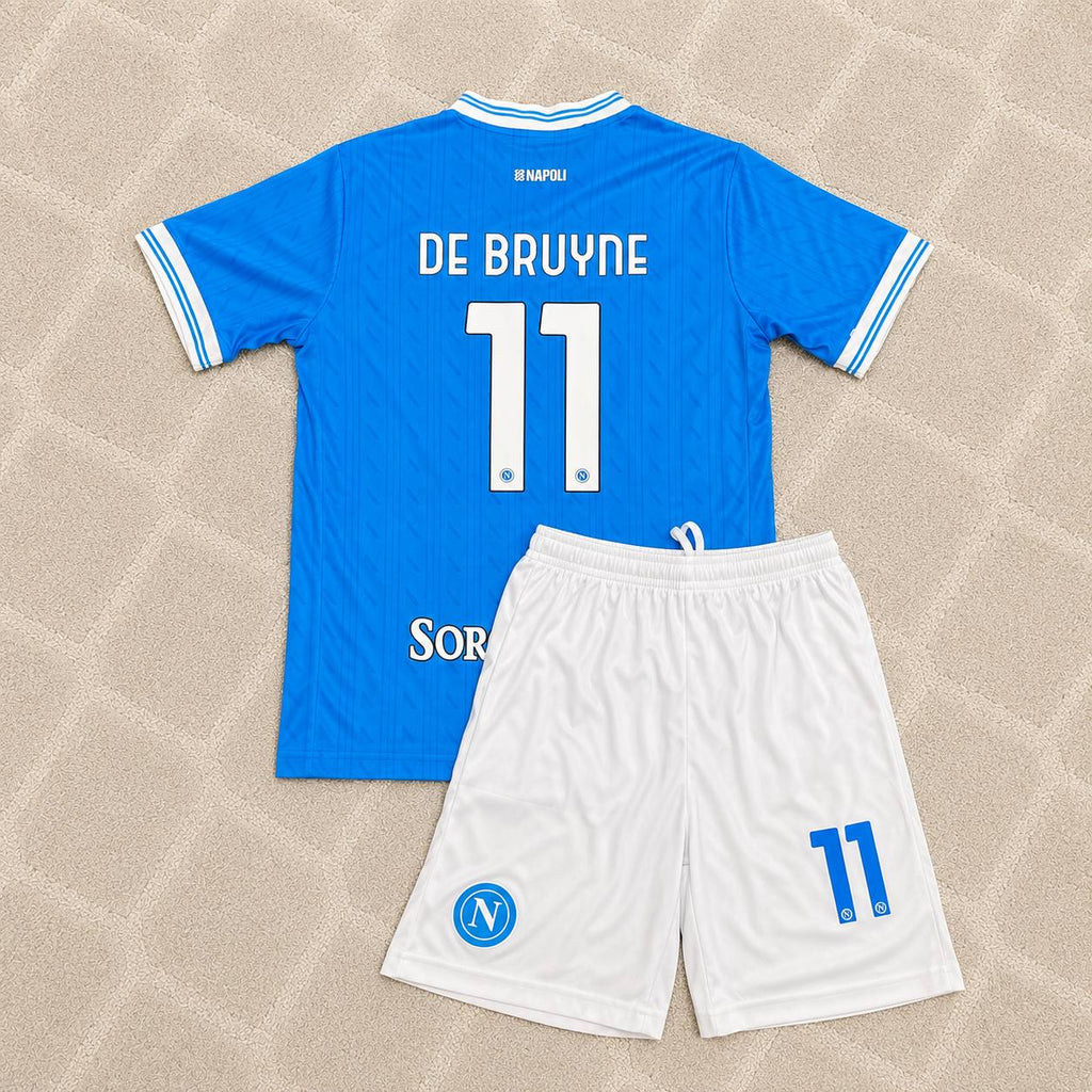 Kevin de Bruyne – Napoli Home White New Kit Jersey
