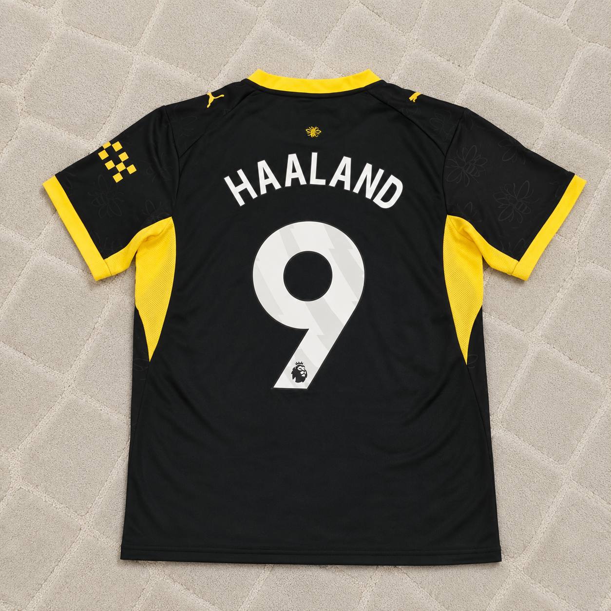 Erling Haaland Manchester City Away Black New Season 2027 Jersey Trikot Maillot Soccer Shirt
