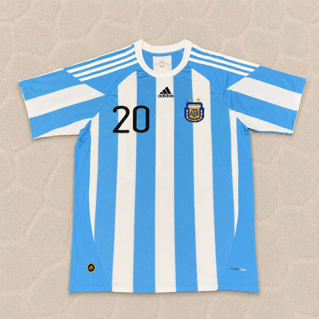 Fernando Gago 20- 2010 World Cup Argentina Retro Jersey