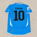 Diego Forlán Uruguay 2010 South Africa World Cup Blue Retro Jersey