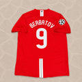 Dimitar Berbatov Manchester United 2008 Champions League Final Retro Home Football Jersey