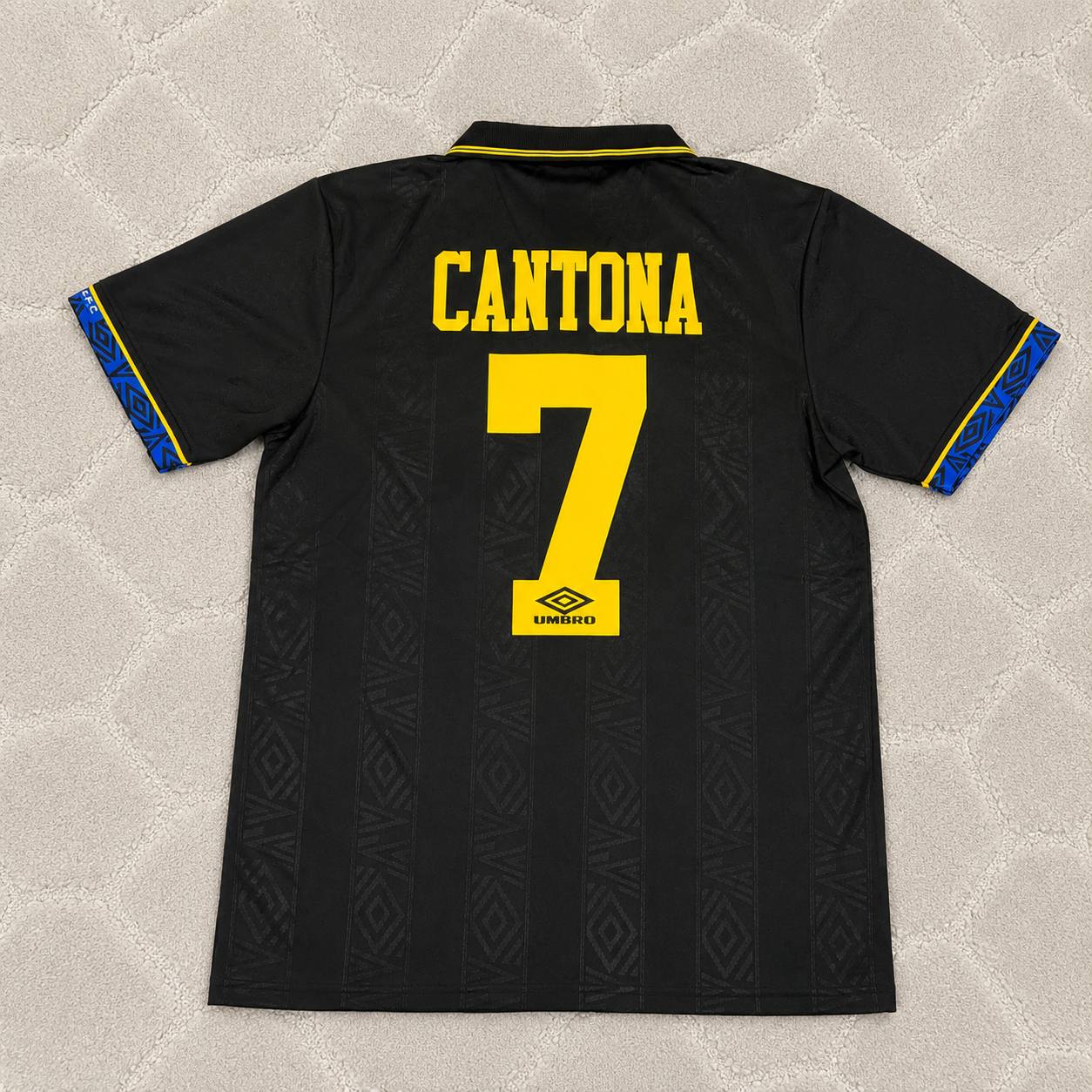 Eric Cantona Manchester United 1992 1993 Retro Retro Football Jersey