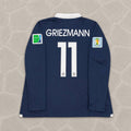 Antoine Griezmann #11 France 2014 World Cup Long Sleeve Football Jersey