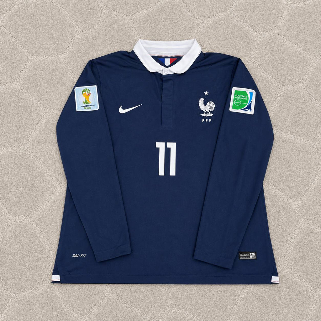 Antoine Griezmann #11 France 2014 World Cup Long Sleeve Football Jersey