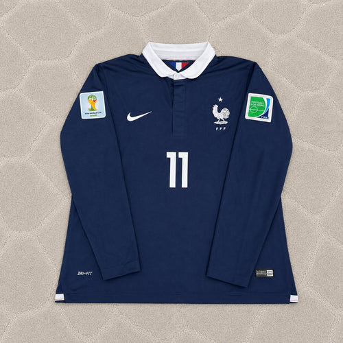Antoine Griezmann #11 France 2014 World Cup Long Sleeve Football Jersey