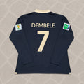 Ousmane Dembele #7 France Long Sleeve Football Jersey Trikot Maillot