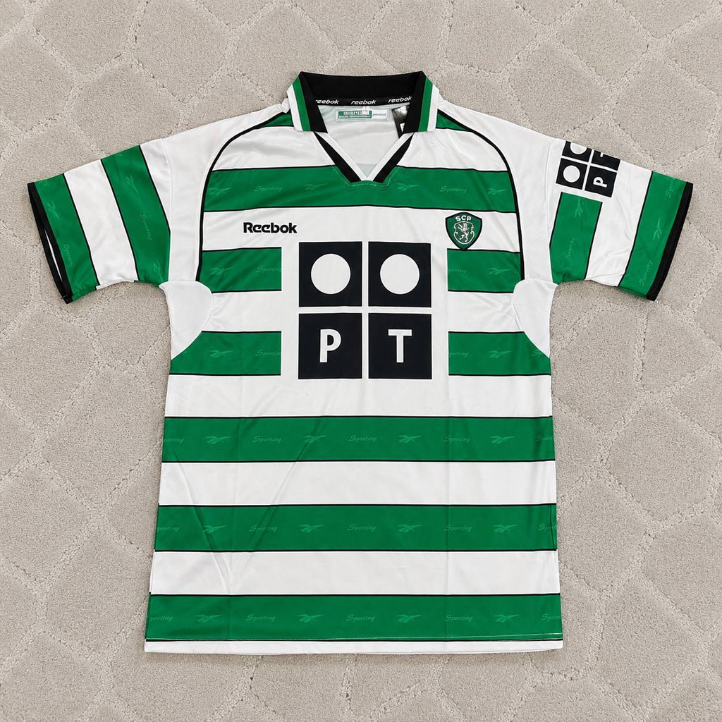 Cristiano Ronaldo Sporting CP Debut Retro Football Jersey Kit