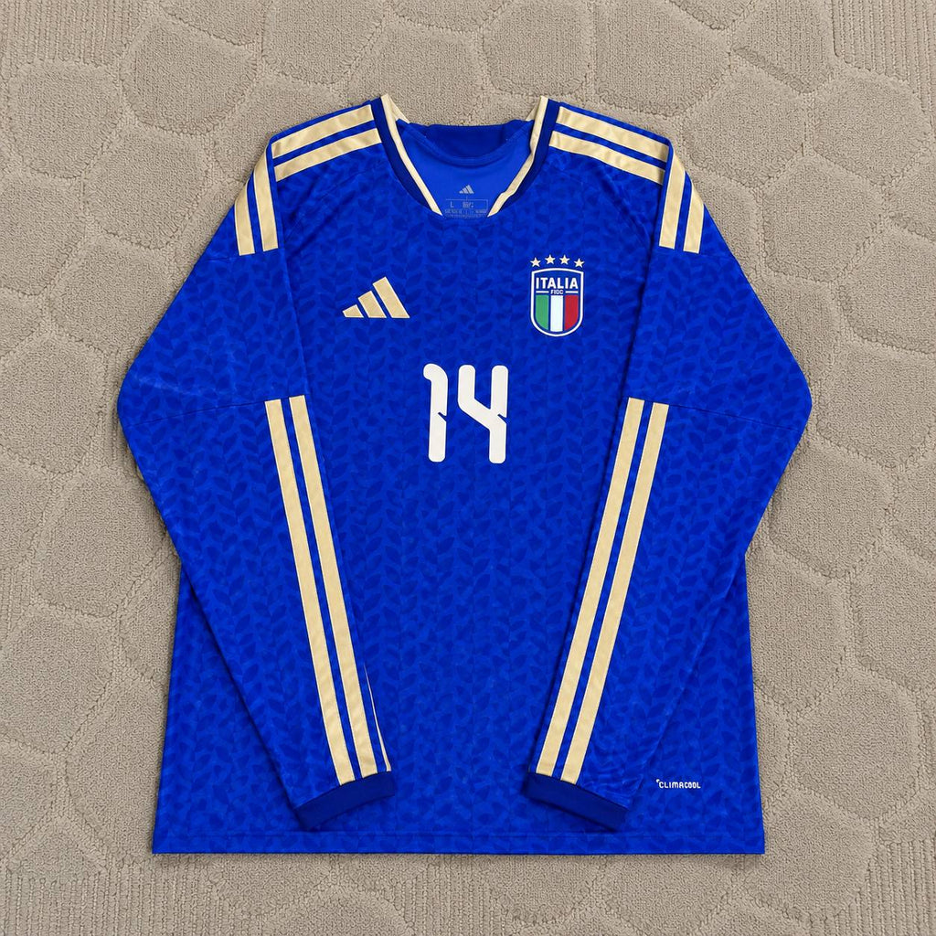 Federico Chiesa Italy 2026 World Cup Long Sleeve Football Jersey