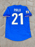Andrea Pirlo #21 Italy Retro Home Football Shirt - Jersey Kit