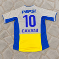 Edinson Cavani #10 Boca Juniors Retro Away Football Shirt - Special Edition