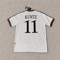 Stefan Kuntz Deutschland 1996 Europameisterschaft Finale Heim Retro Fussballtrikot Set