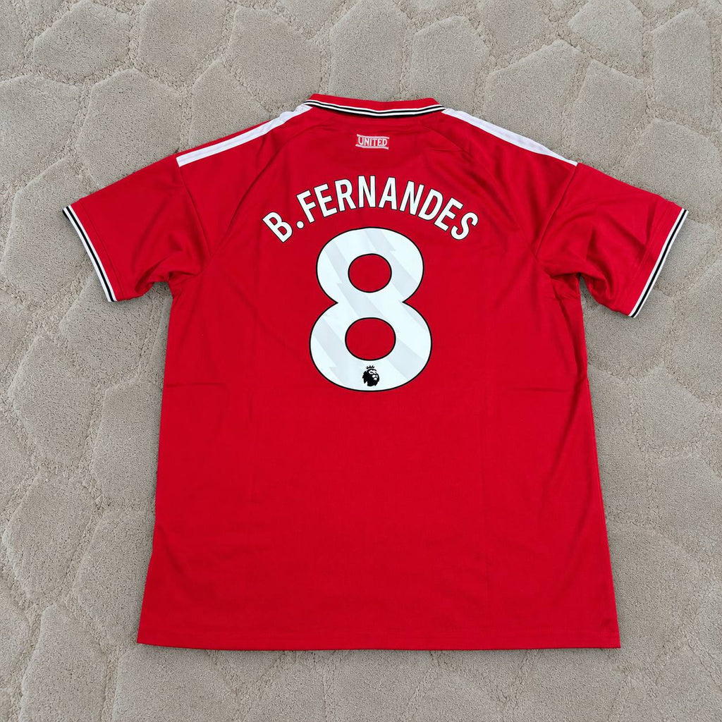 Bruno Fernandes Manchester United 2027 New Season Home Football Jersey