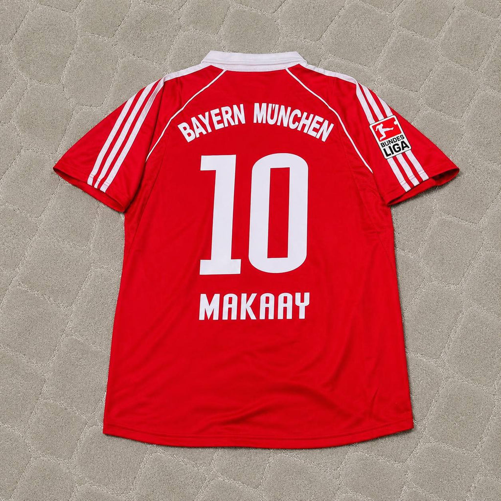 Roy Makaay Bayern Munich 2005 06 Red Home Retro Football Jersey