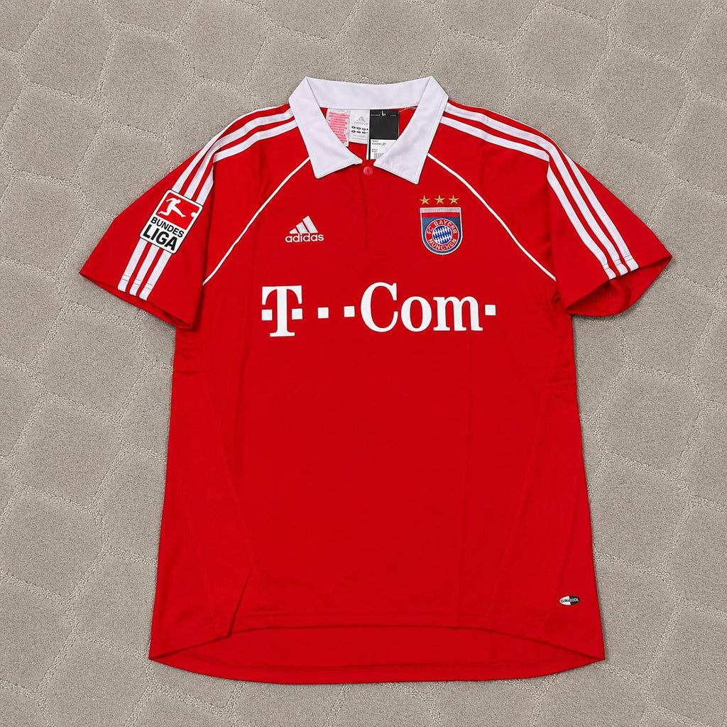 Roy Makaay Bayern Munich 2005 06 Red Home Retro Football Jersey