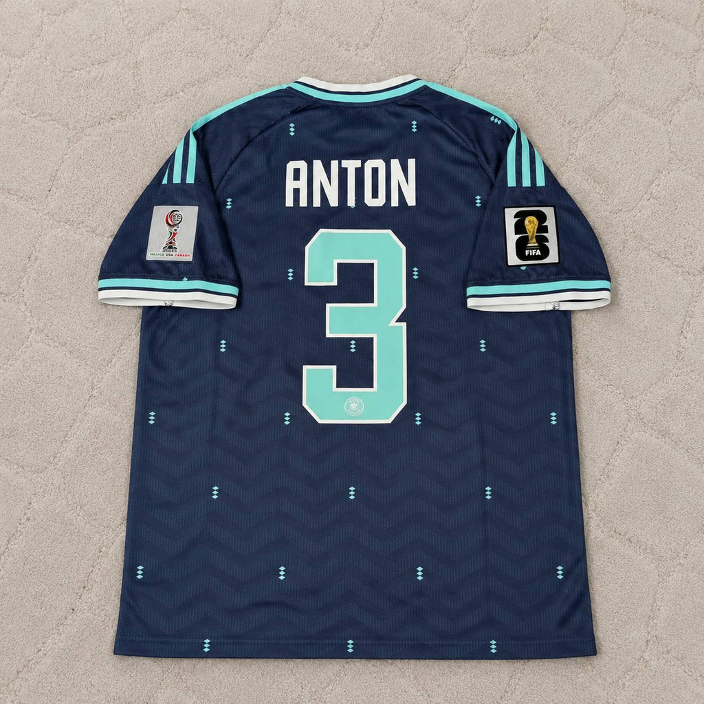 Waldemar Anton Germany 2026 World Cup Away Blue Football Jersey