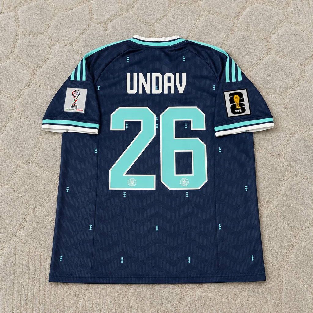 Deniz Undav Germany 2026 World Cup Away Blue Football Jersey
