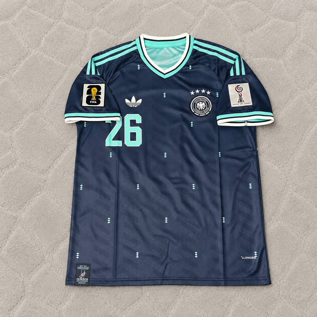 Deniz Undav Germany 2026 World Cup Away Blue Football Jersey