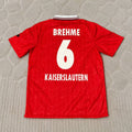 Andreas Brehme 1. FC Kaiserslautern 1996-1998 Heim Retro Fussballtrikot