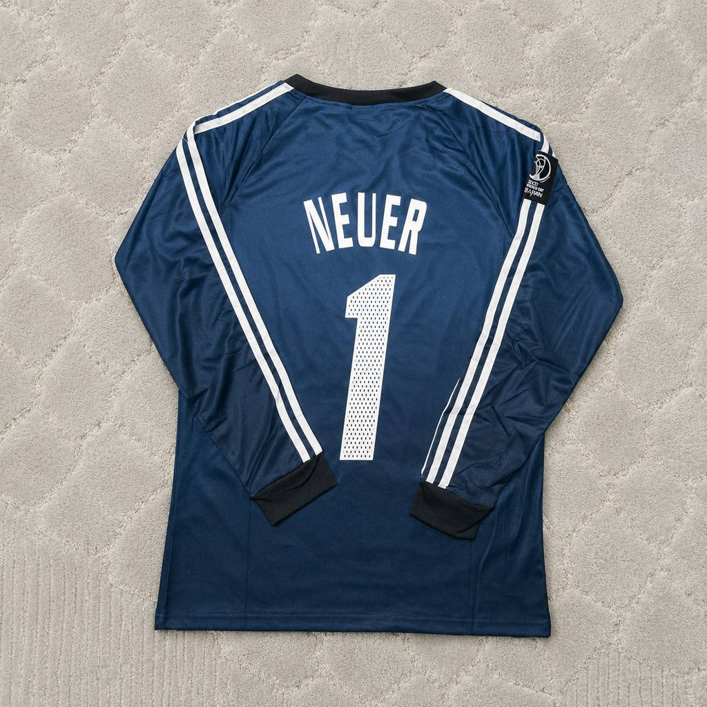 Manuel Neuer – Germany Deutschland Goalkeeper Retro Kit Jersey – | Trikot | Maillot Soccer Shirt