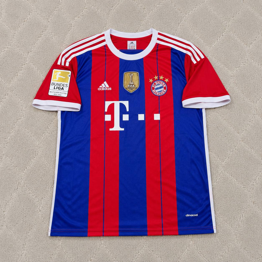 Arjen Robben #10 Bayern Munich 2014 2015 Home Retro Patch Jersey
