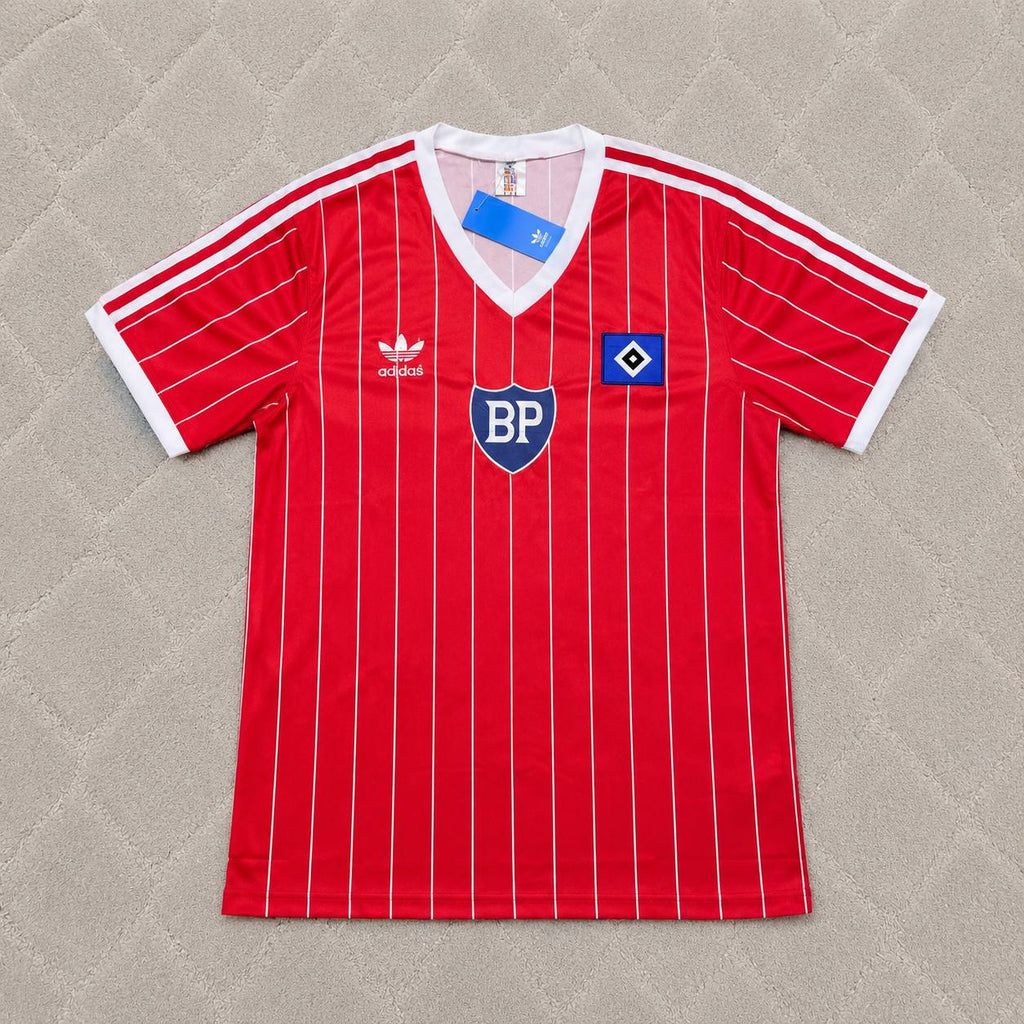 Kevin Keegan Hamburger SV Rotes Heimtrikot Retro Fußballtrikot
