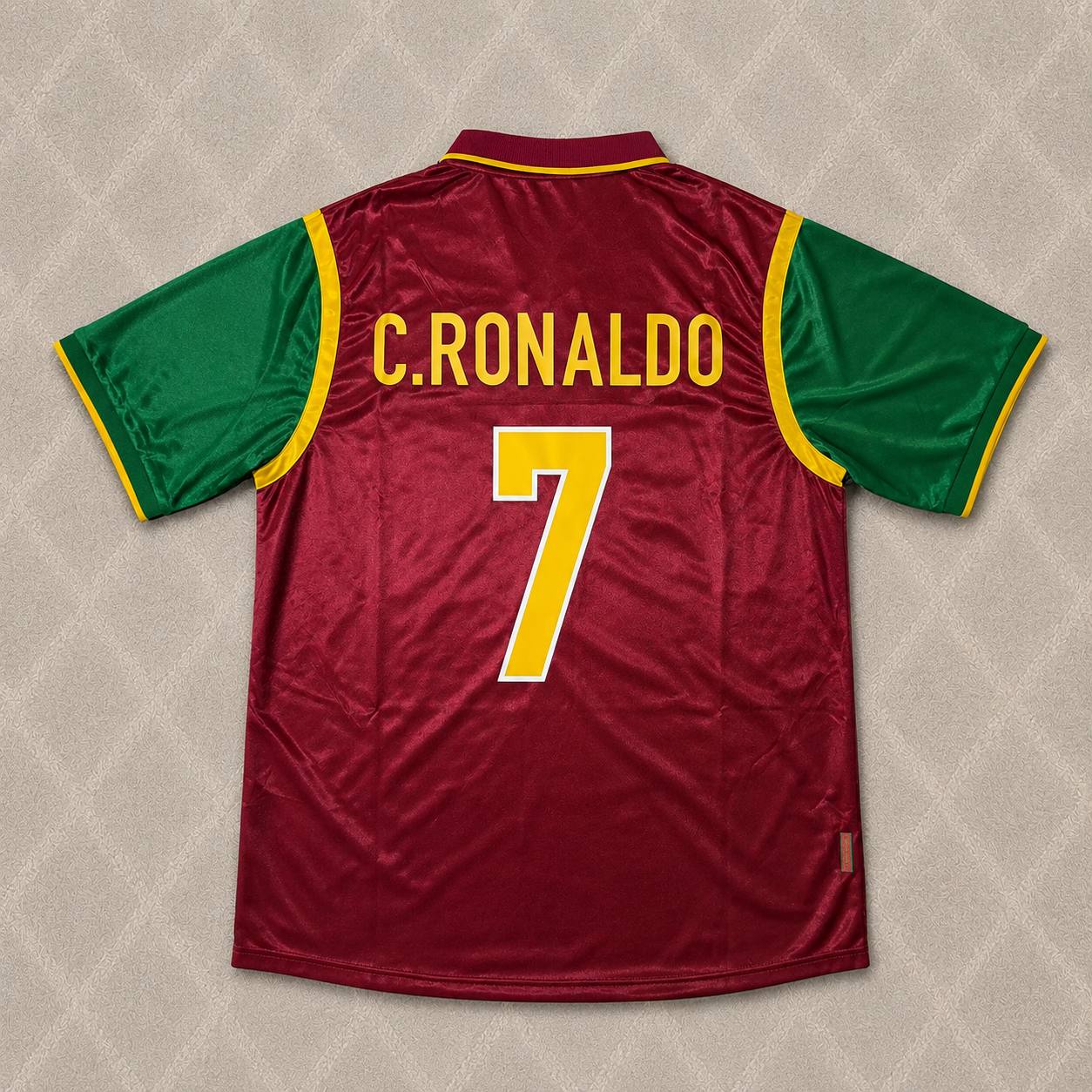 Cristiano Ronaldo #7 Portugal 2003 International Debut Retro Jersey