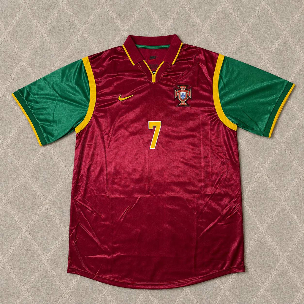 Cristiano Ronaldo #7 Portugal 2003 International Debut Retro Jersey