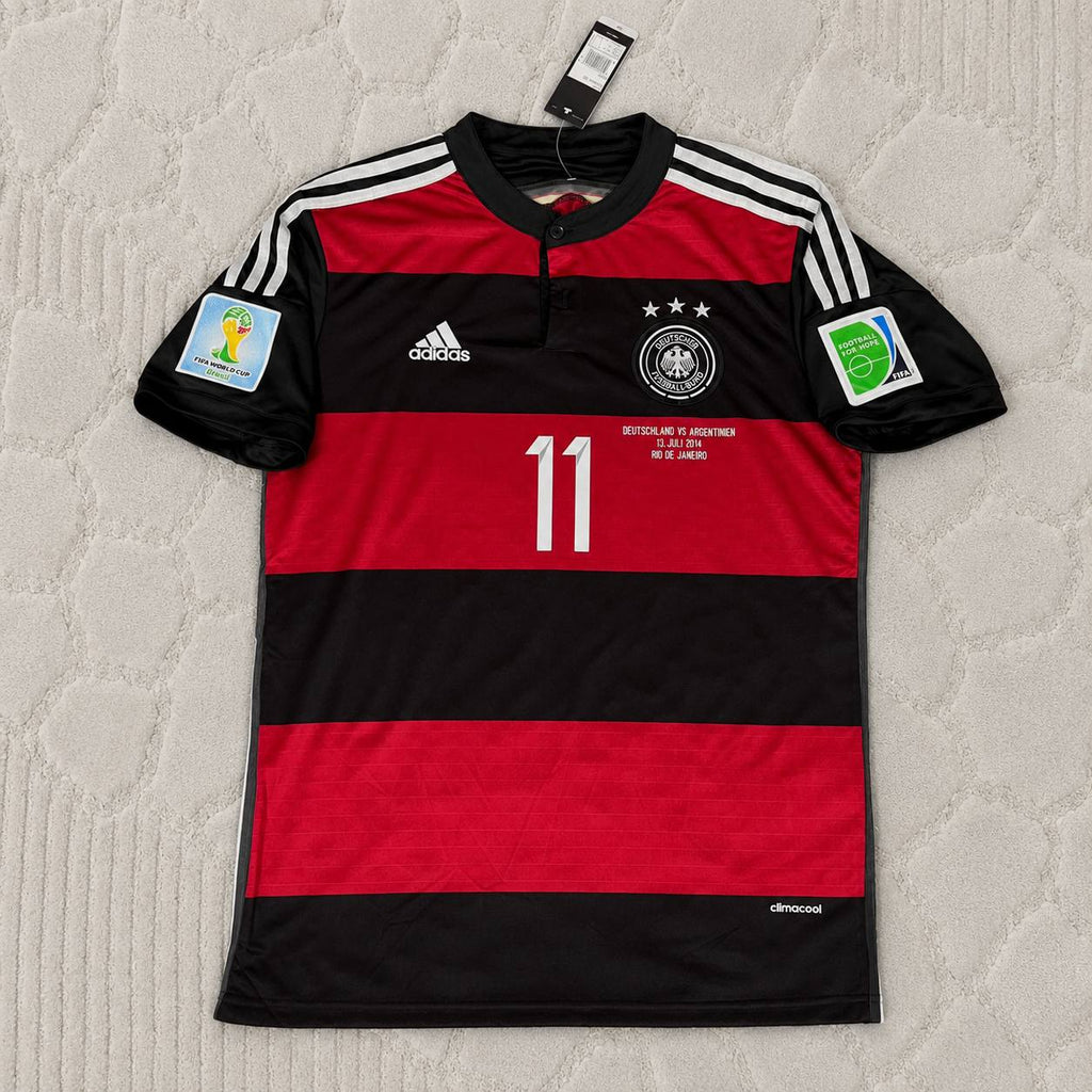 Miroslav Klose Germany 2014 World Cup Black Red Retro Jersey Trikot