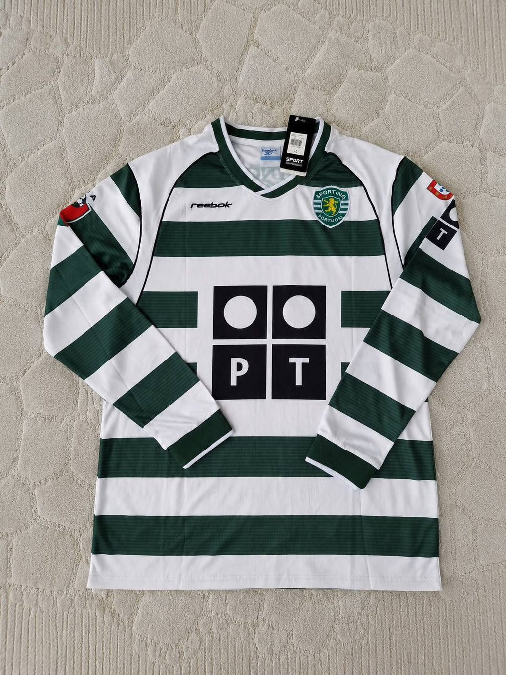 Cristiano Ronaldo Sporting CP Debut Retro Football Jersey Kit