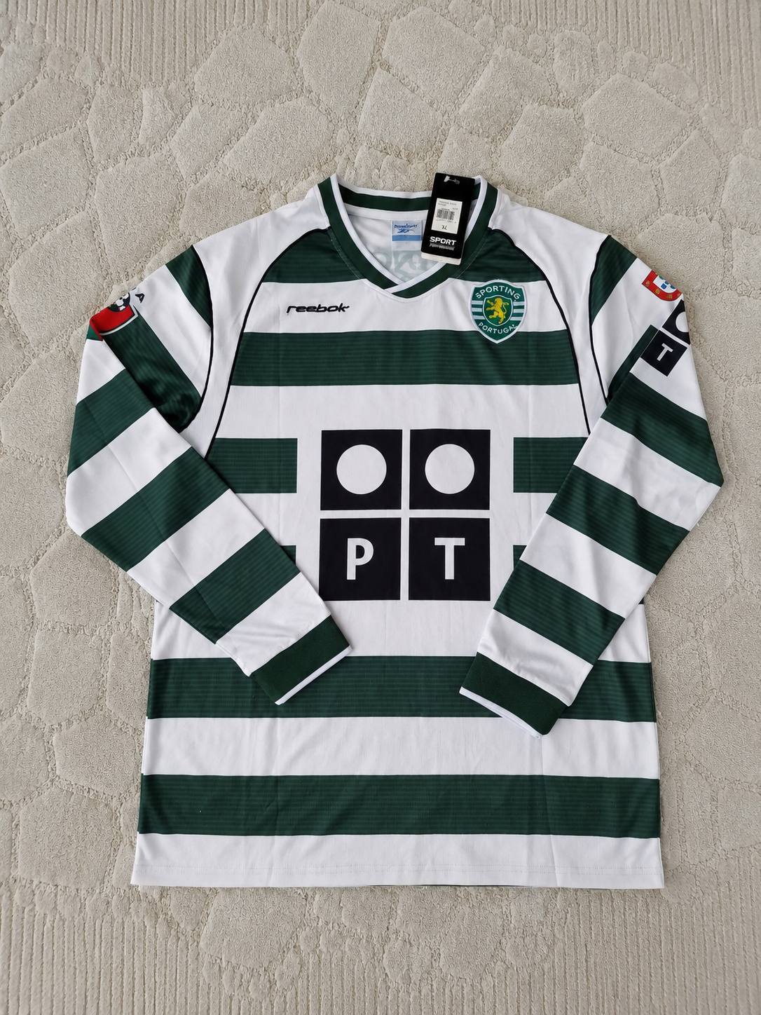 Cristiano Ronaldo Sporting CP Debut Retro Football Jersey Kit
