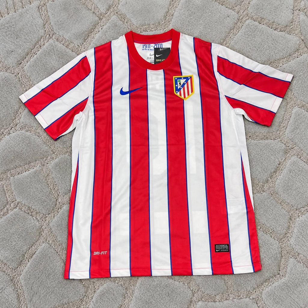 Jose Antonio Reyes #19 Atletico de Madrid 2010-2011 Retro Football Shirt - Jersey Kit - Trikot Maillot Magliaa