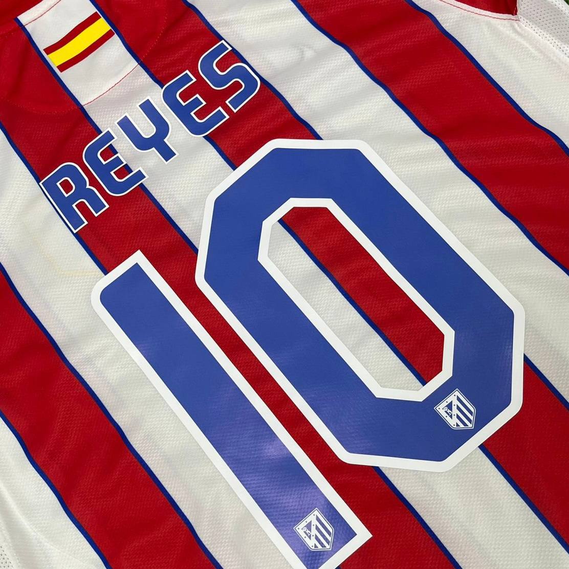 Jose Antonio Reyes #19 Atletico de Madrid 2010-2011 Retro Football Shirt - Jersey Kit - Trikot Maillot Magliaa