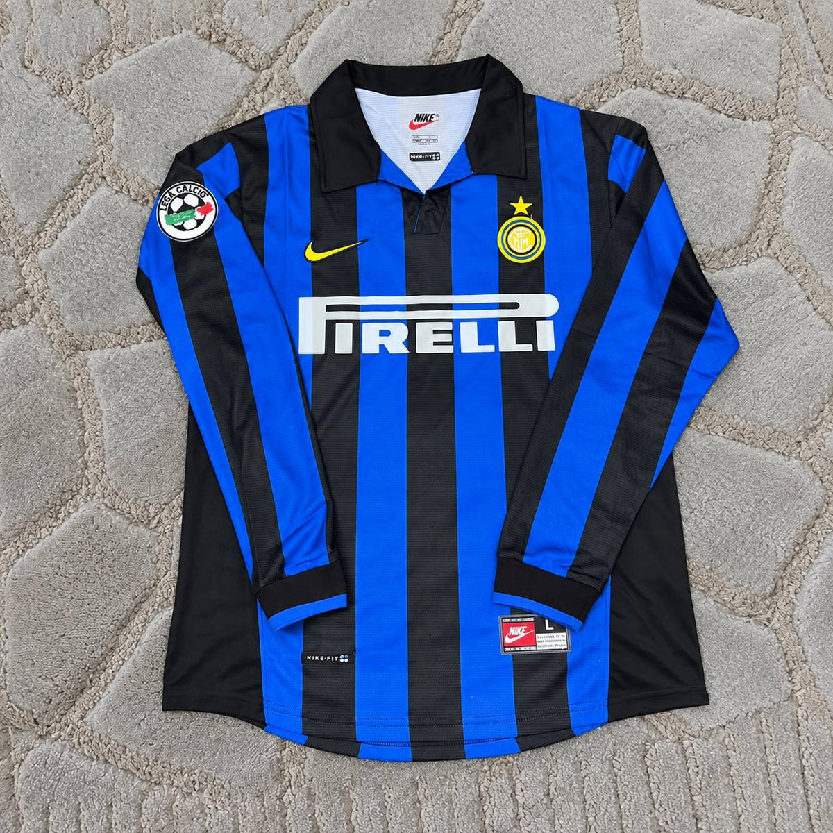 Roberto Baggio #10 Inter 1998-1999 Retro Football Shirt - Jersey Kit - Trikot Maillot Magliaa