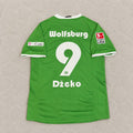 Edin Dzeko VfL Wolfsburg 2008-2009 Champion Year Home Football Jersey