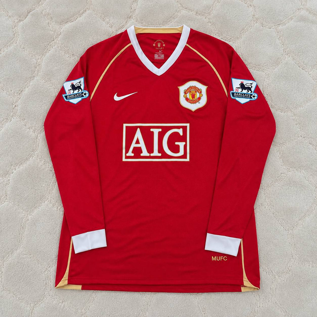 Park-Ji Sung Manchester United 2006-2007 Red Jersey Trikot