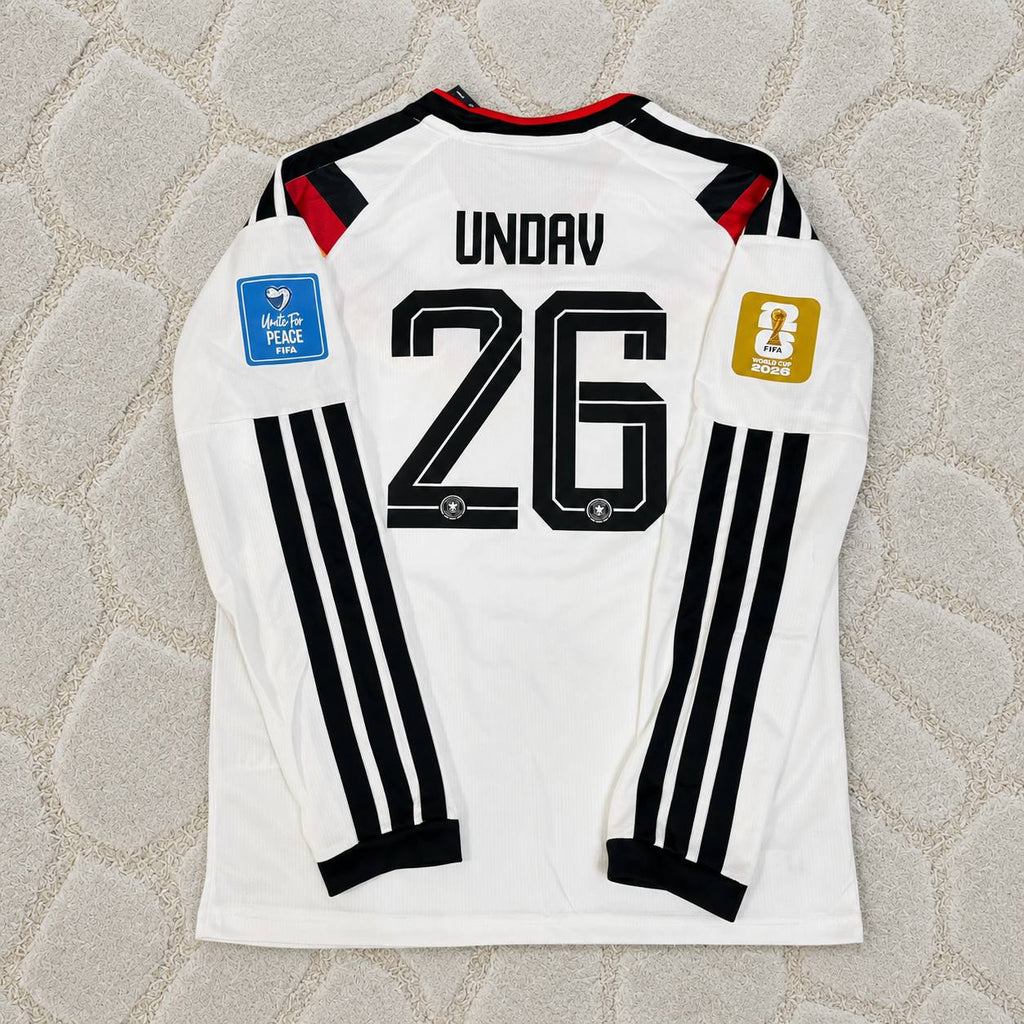 Deniz Undav #26 Germany 2026 World Cup Long Sleeve Home Football Jersey Kit