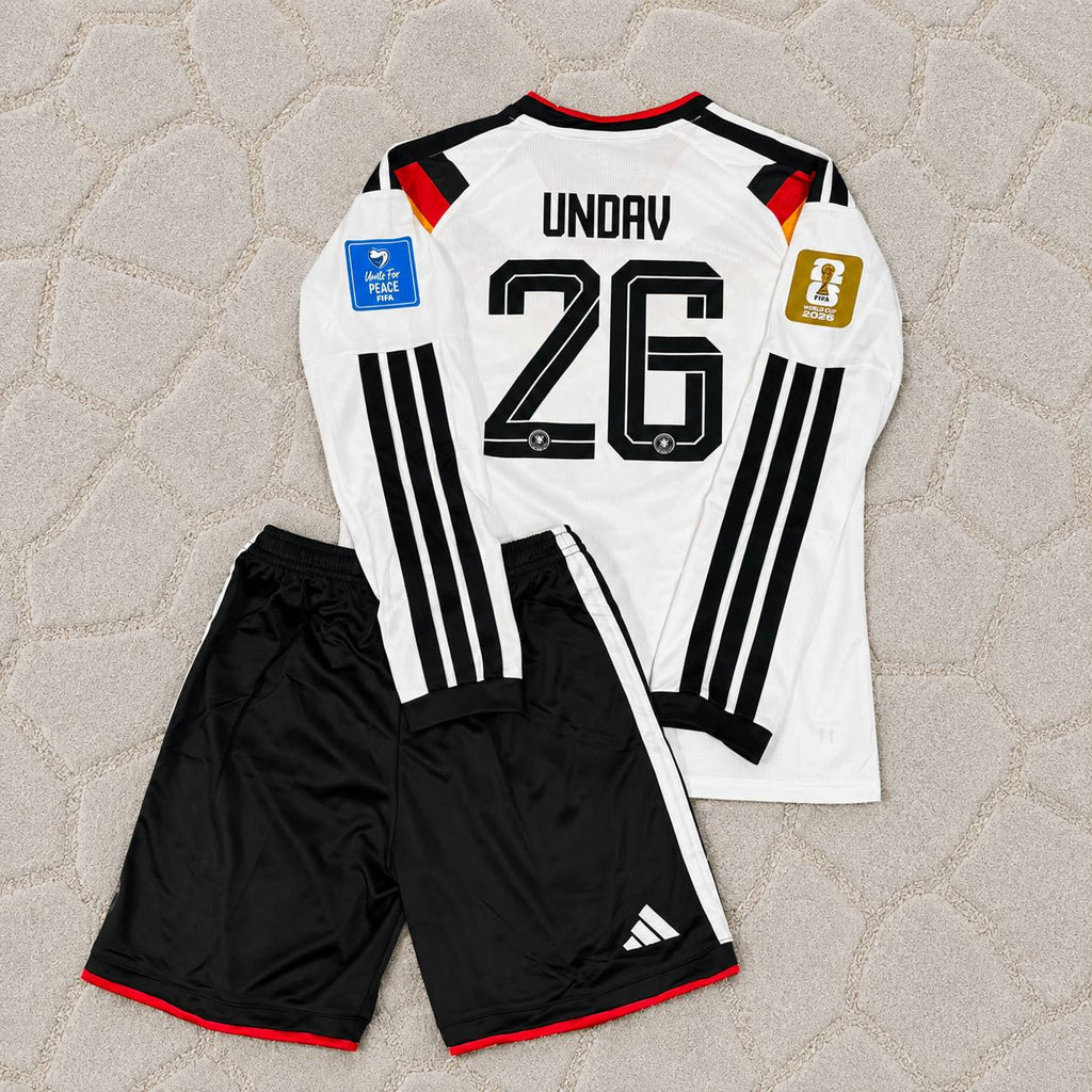 Deniz Undav Germany 2026 World Cup Kids Home Long Sleeve Football Jersey