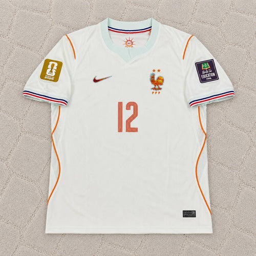 Bradley Barcola France 2026 World Cup Away Jersey