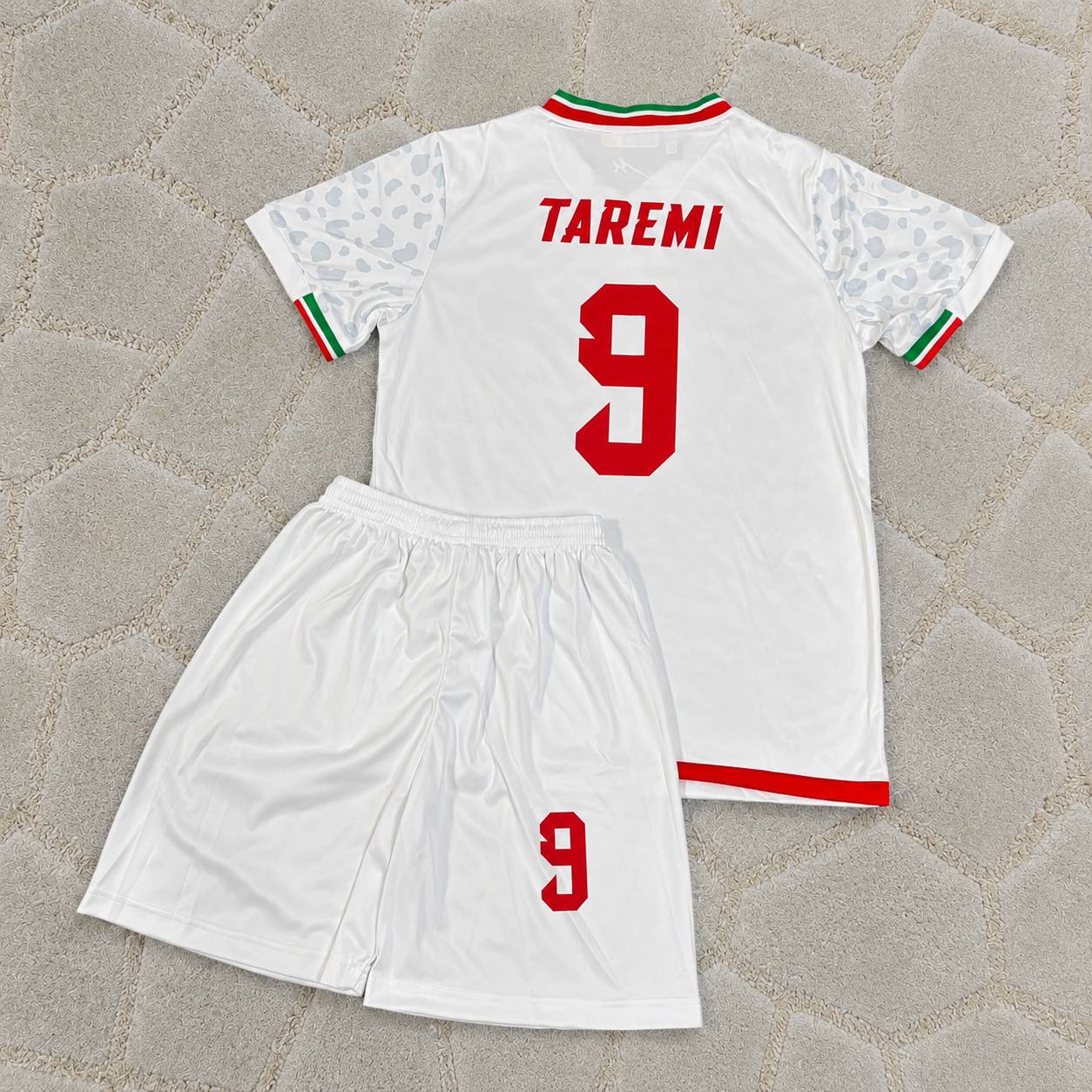 Mehdi Taremi Iran World Cup 2026 Home Kids Football Jersey Shirt Trikot Maillot