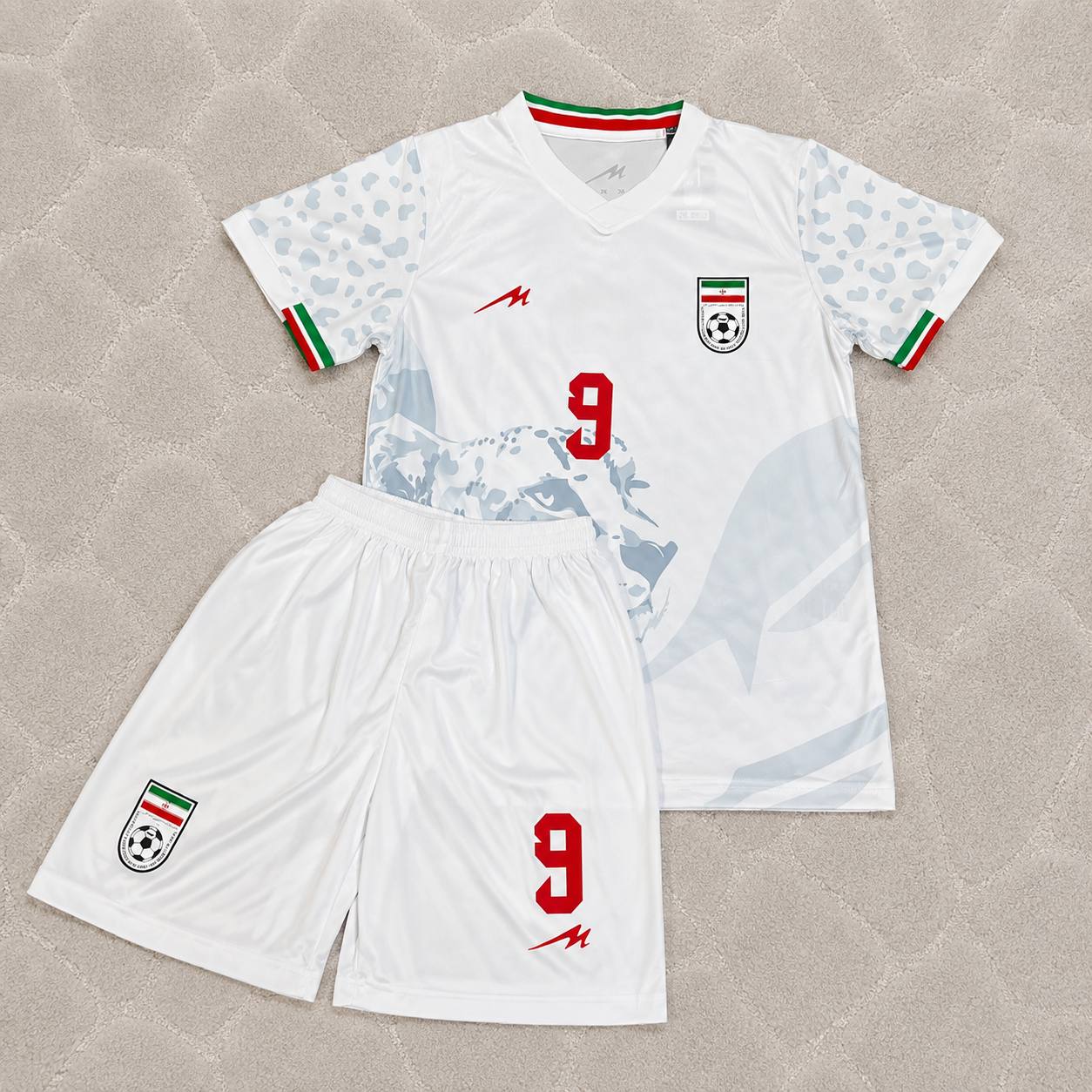 Mehdi Taremi Iran World Cup 2026 Home Kids Football Jersey Shirt Trikot Maillot