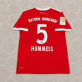 Mats Hummels Bayern Munich 2017-2018 Retro Home Jersey