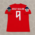 Erling Braut Haaland Norway 2026 WORLD CUP New Season Red Football Jersey Kit