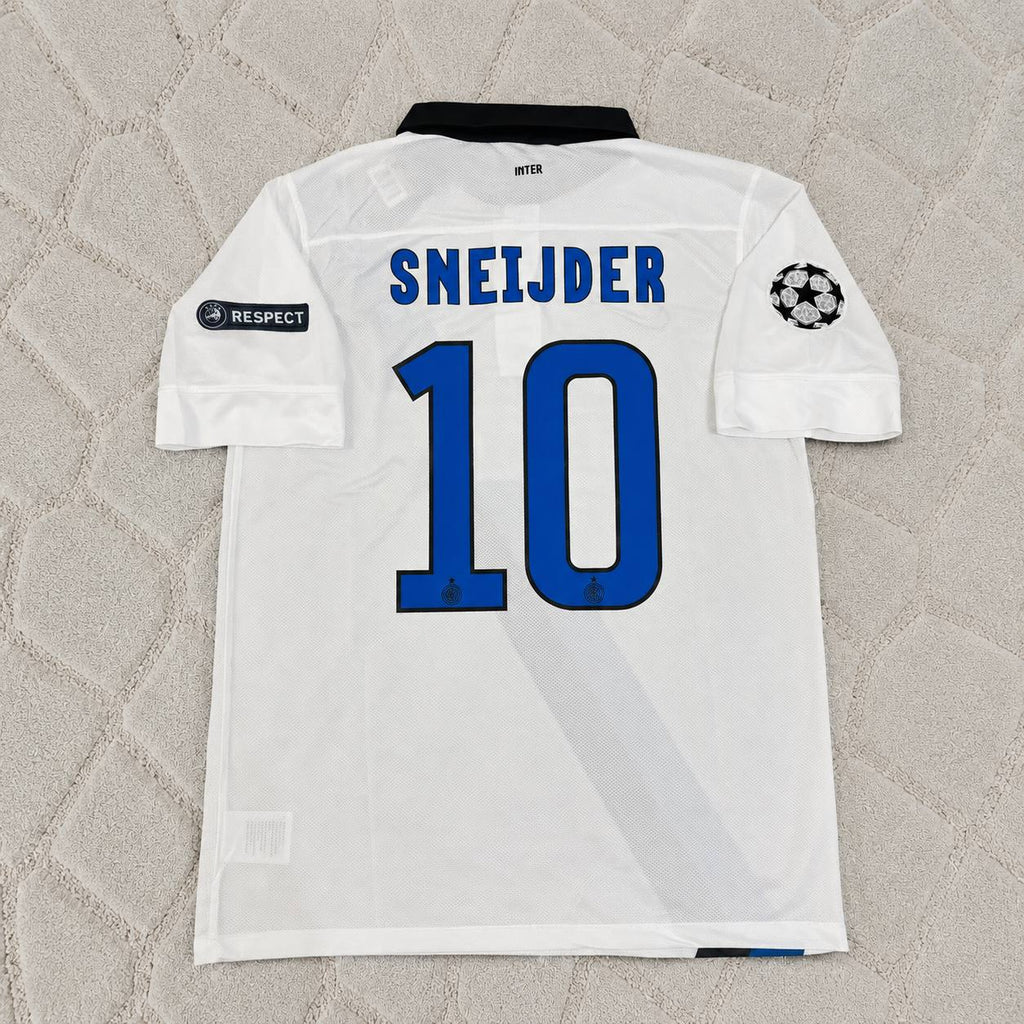 Wesley Sneijder - Inter 2011/2012 White Away Jersey Trikot Maillot Maglia Soccer Shirt