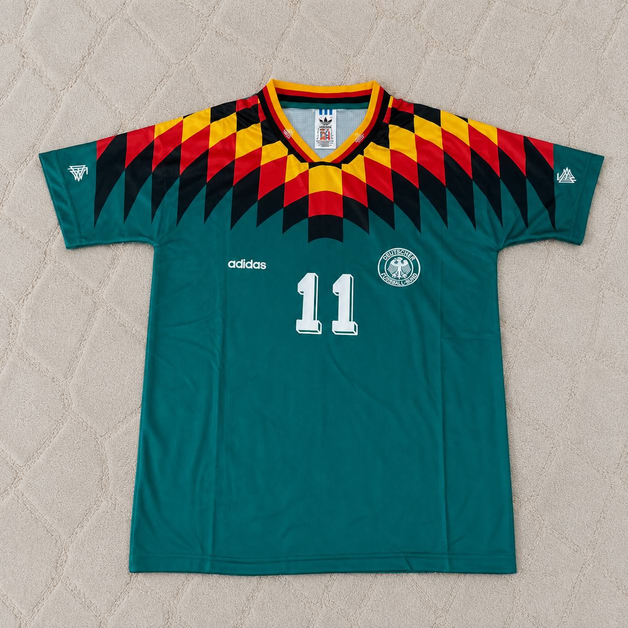 Stefan Kuntz Germany Deutschland 1994 World Cup Jersey Trikot