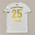 Thomas Müller #25 FC Bayern München 125 Years Anniversary Special-Edition White Jersey