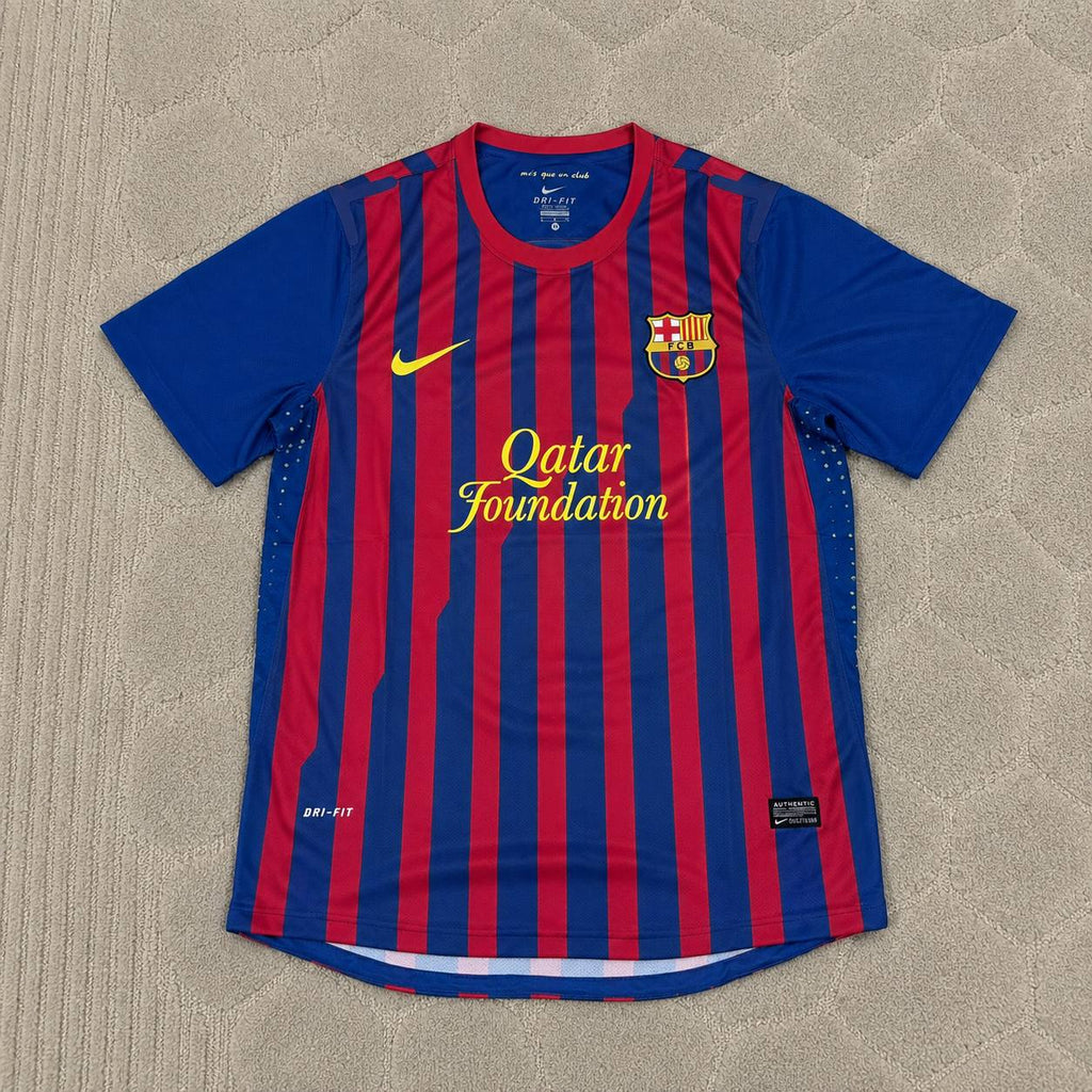 Thiago Alcantara Barcelona 2011/2012 Retro Home Football Jersey